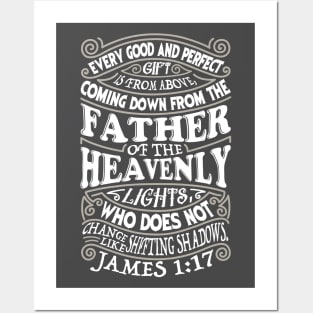 James 1:17 Posters and Art